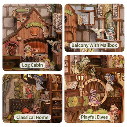 Elven Paradise DIY Book Nook Kit