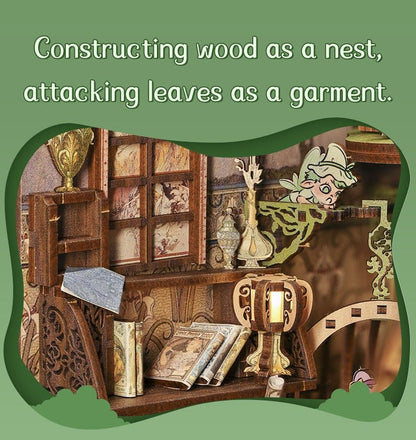 Elven Paradise DIY Book Nook Kit