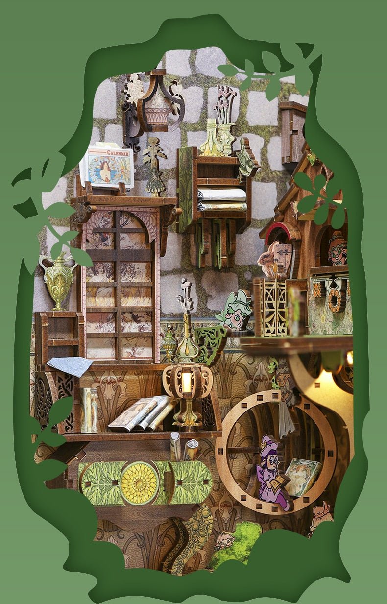 Elven Paradise DIY Book Nook Kit