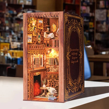 Eternal Bookstore DIY Book Nook Wooden Puzzle