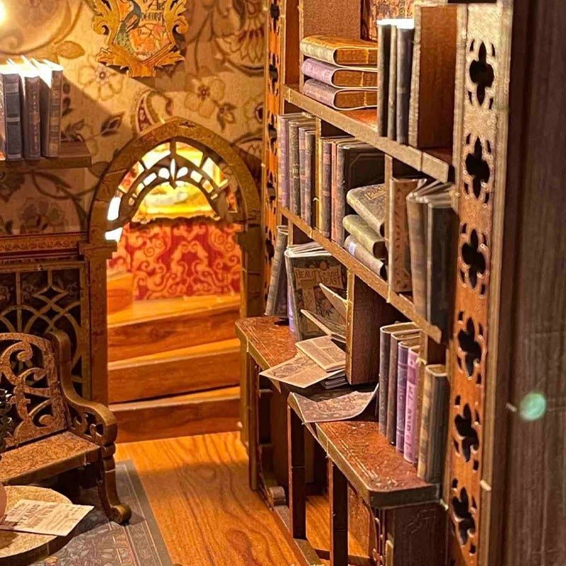 Eternal Bookstore DIY Book Nook Wooden Puzzle