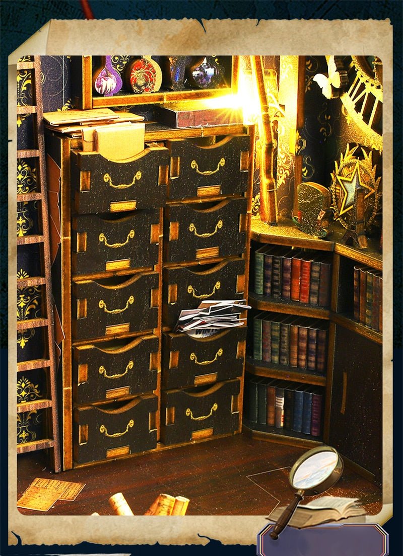 Famous Detective Agency Book Nook Kit