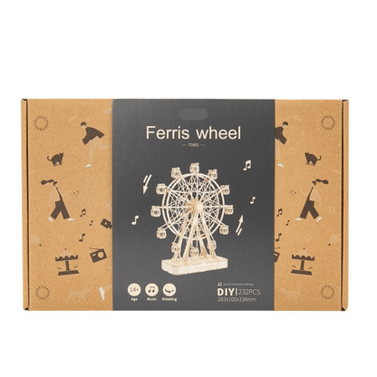 Ferris Wheel 3D Wooden Puzzle Music Box