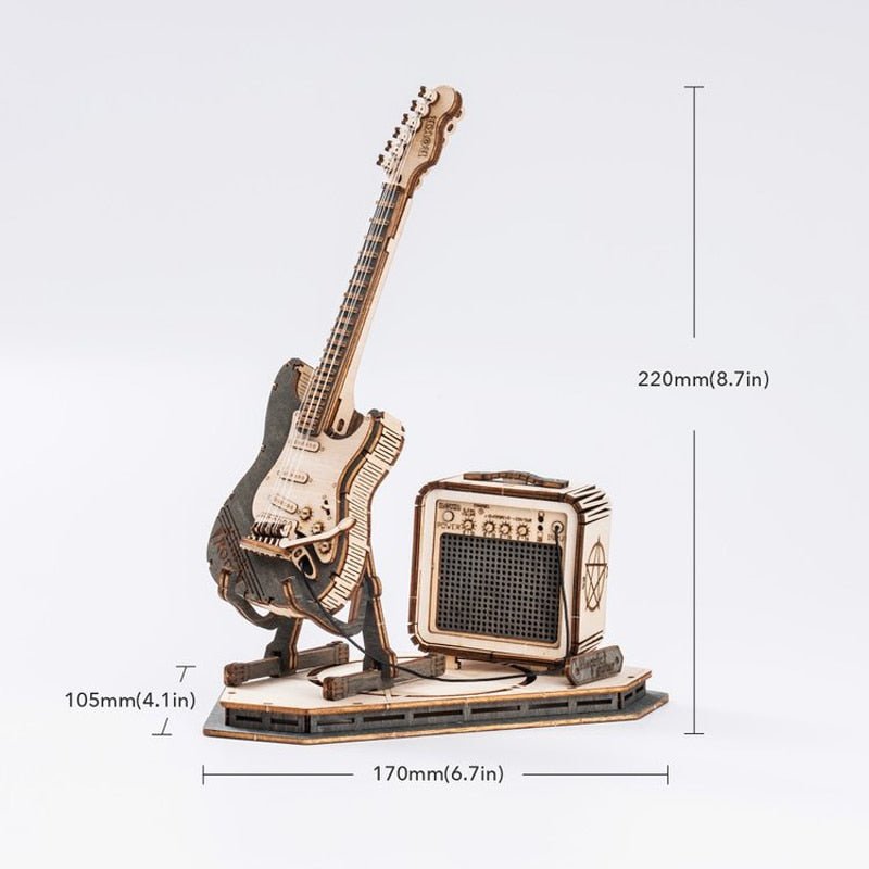 Magic Cello Mechanical Music Box & Music Instruments 3D Wooden Puzzle