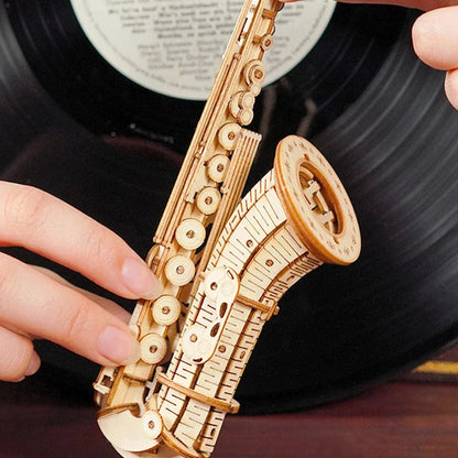 Magic Piano Mechanical Music Box 3D Wooden Puzzle