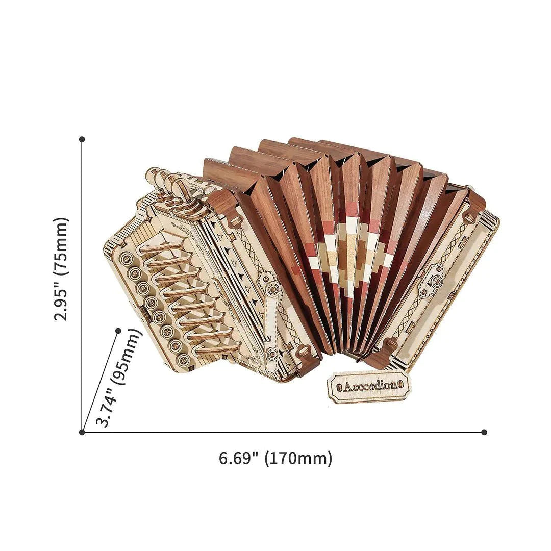 Magic Piano Mechanical Music Box 3D Wooden Puzzle