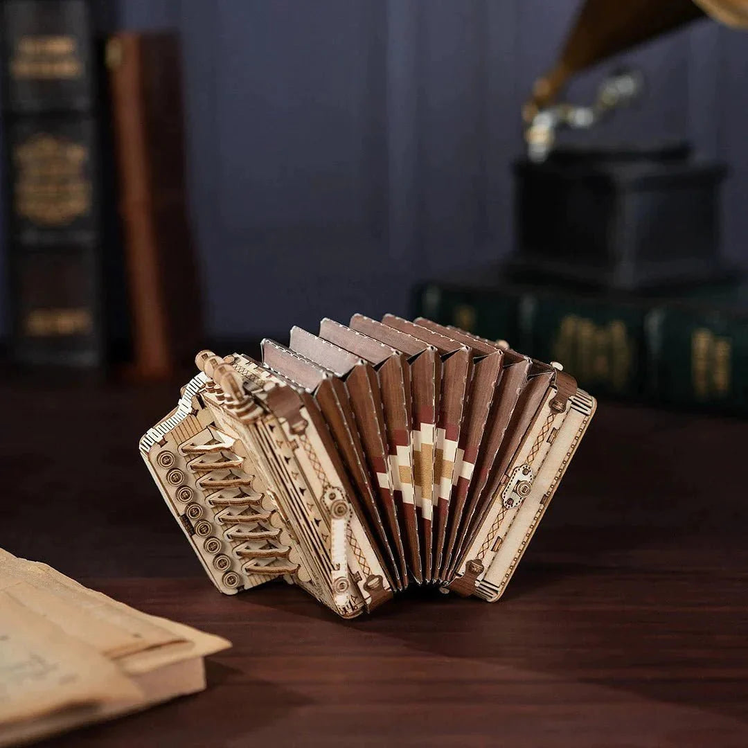 Magic Piano Mechanical Music Box 3D Wooden Puzzle