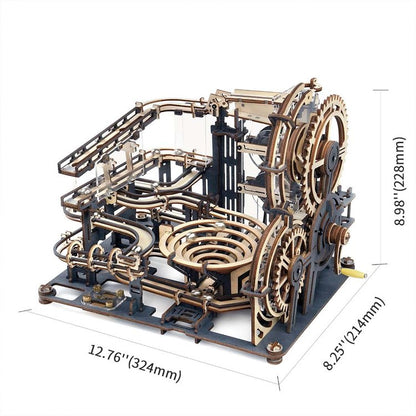 Marble Run Night City DIY Wooden Puzzle