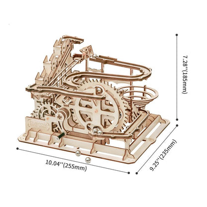 Marble Run Night City DIY Wooden Puzzle