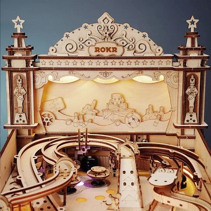 Pinball Machine 3D Wooden Puzzle Kit