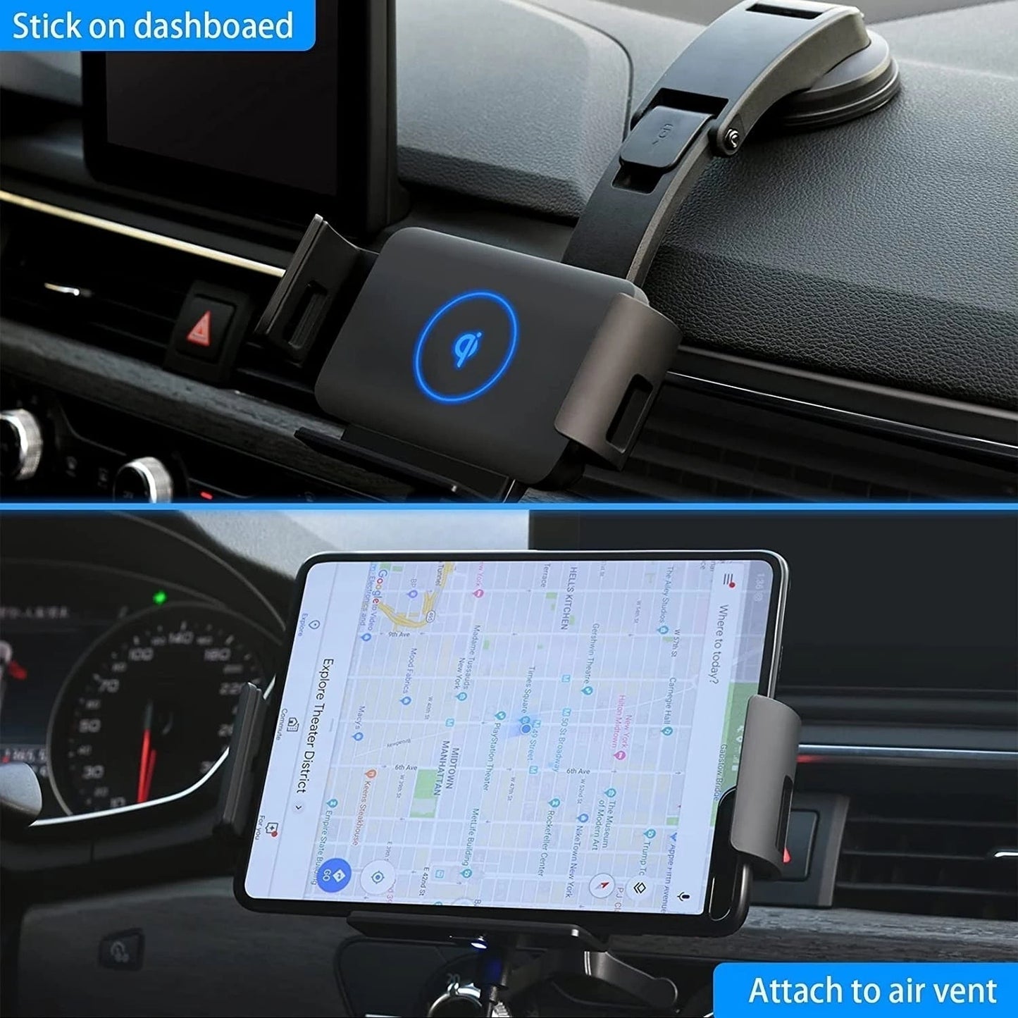 Folding  -Car Wireless Chargers