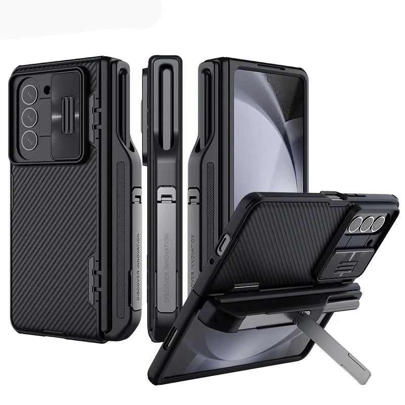 CamShield Case With S-Pen Holder & Slide Camera Protector For Samsung Galaxy Z Fold 5