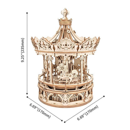 Starry Night Orrery Mechanical Music Box