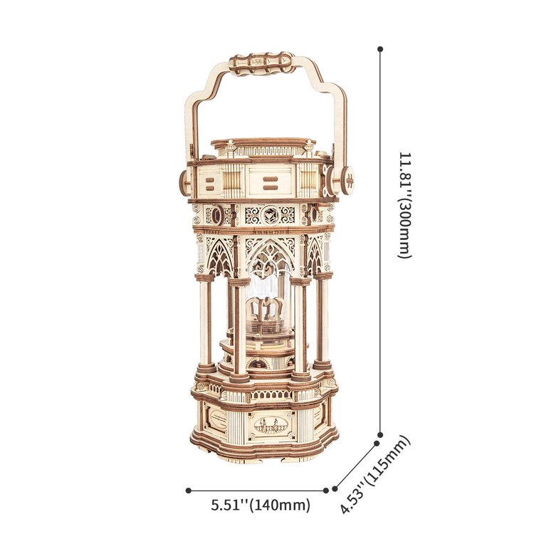 Starry Night Orrery Mechanical Music Box