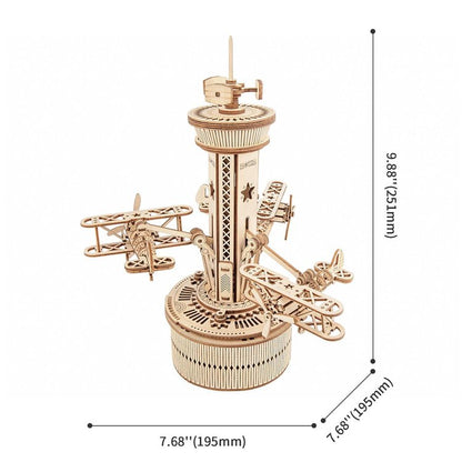 Starry Night Orrery Mechanical Music Box