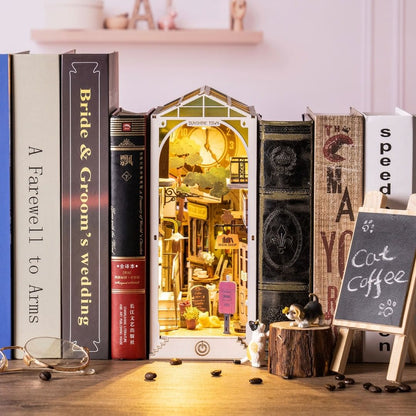 Sunshine Town 3D Wooden DIY Book Nook