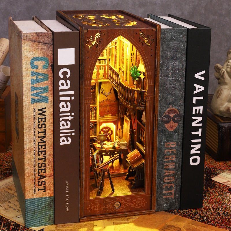 Vintage Eternal Library DIY Book Nook Kit