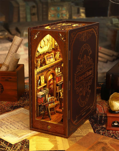 Vintage Eternal Library DIY Book Nook Kit