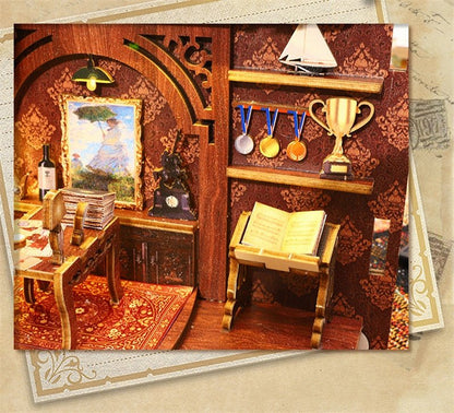 Vintage Eternal Library DIY Book Nook Kit